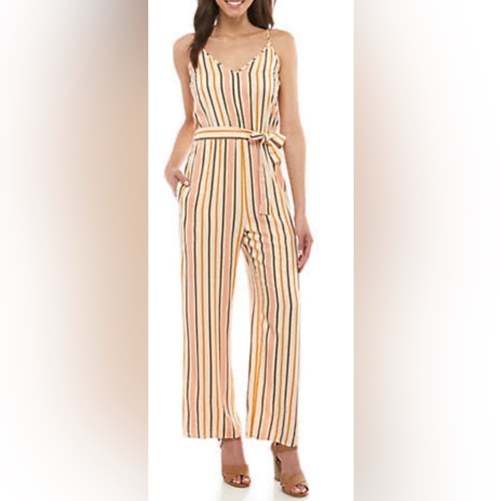 Roxy Stripe Jumpsuit